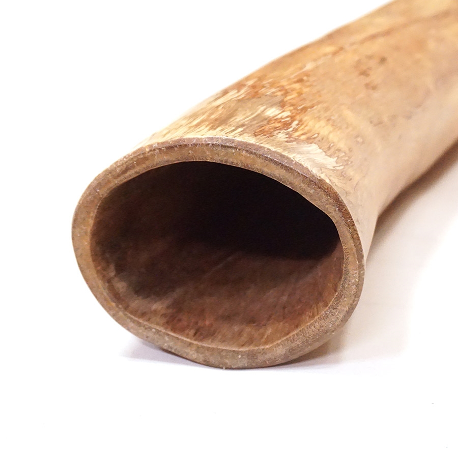 Bell detail of a Large Jesse Lethbridge Didgeridoo (4845). Seen at [DidgeridooBreath.com](https://www.didgeridoobreath.com/Large-Jesse-Lethbridge-Didgeridoo-4845-p/d-575-4845.htm)